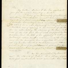 Robert E. Lee's Recommendation to West Point
