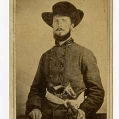 Carte de visite of Capt. J. J. Neeley 