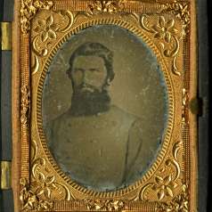 Ambrotype of Capt. Samuel A. Whiteside, CSA